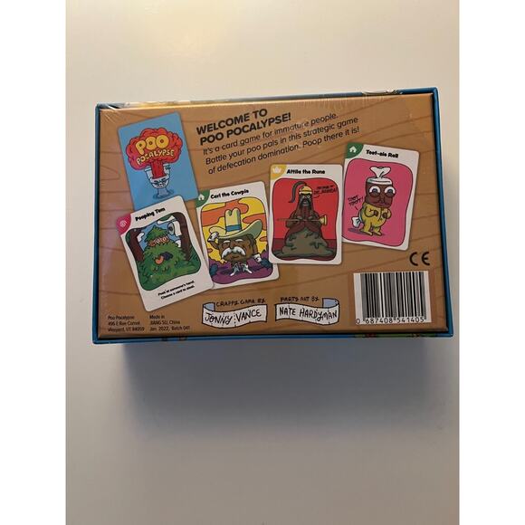 Poo Pocalypse Card Game - The Hilarious Family Party Game Pass the Poo 2021 - Picture 2 of 7